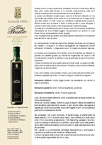 scheda olio extraverdine di oliva don basilio